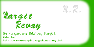 margit revay business card